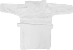 MamaLoes Badstof White 1-2jr Badjas ML5388 -babybenodigdheden mamaloes badstof white 1 2jr badjas ml5388 06 1