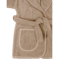 MamaLoes Badstof Zand 1-2jr Badjas ML010306 5 MamaLoes Badstof Zand 1-2jr Badjas ML010306 -babybenodigdheden mamaloes badstof zand badjas 2 1