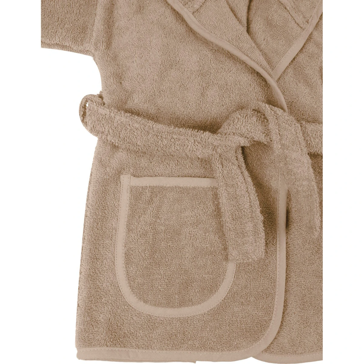MamaLoes Badstof Zand 1-2jr Badjas ML010306 MamaLoes Badstof Zand 1-2jr Badjas ML010306 -babybenodigdheden mamaloes badstof zand badjas 2 1