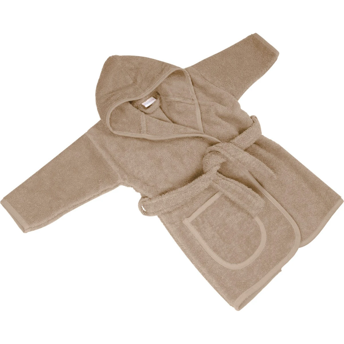 MamaLoes Badstof Zand 0-1jr Badjas ML010305 MamaLoes Badstof Zand 0-1jr Badjas ML010305 -babybenodigdheden mamaloes badstof zand badjas 4