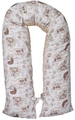 MamaLoes Bos Dieren Voedingskussen Met Lussen ML020418 -babybenodigdheden mamaloes bos dieren voedingskussen met lussen ml020418 2