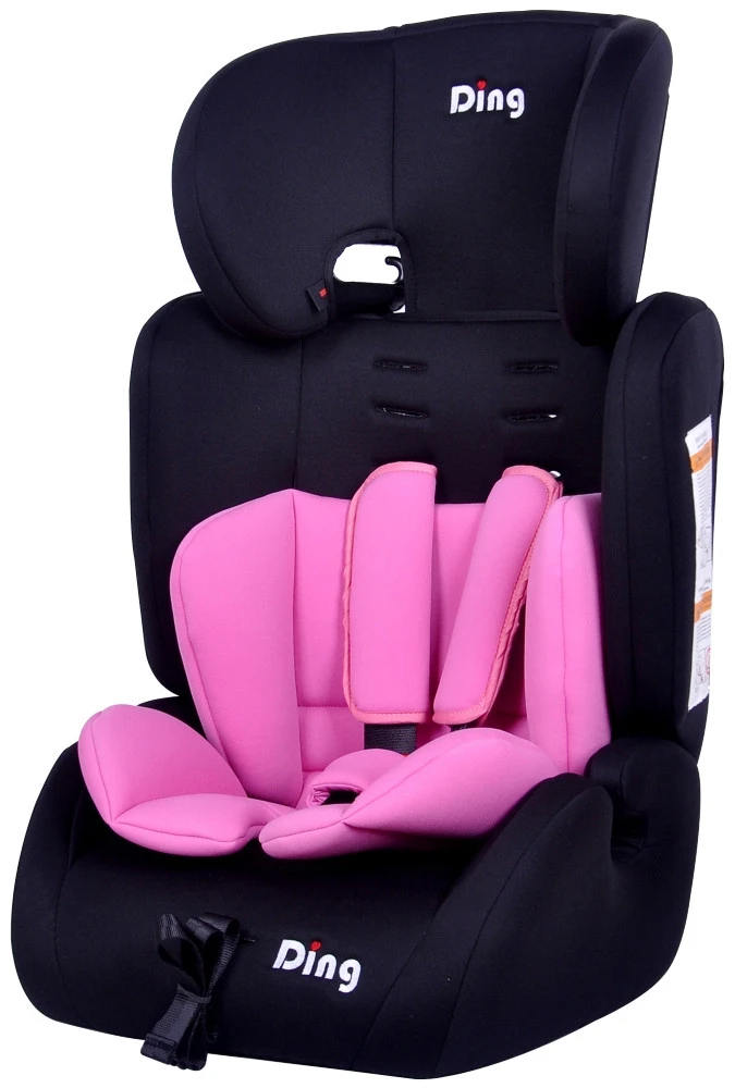 Ding Bas Roze Autostoel 9-36 kg CS003 Ding Bas Roze Autostoel 9-36 Kg CS003 -babybenodigdheden mamaloes ding bas roze autostoel 9 36 kg cs003 3