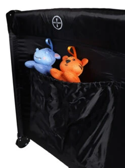 Ding Deluxe Black Campingbedje Incl. Bodemverhoger -babybenodigdheden mamaloes ding deluxe black campingbedje incl. bodemverhoger 13