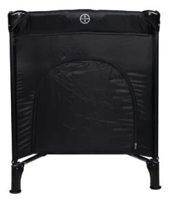 Ding Deluxe Black Campingbedje Incl. Bodemverhoger -babybenodigdheden mamaloes ding deluxe black campingbedje incl. bodemverhoger 3