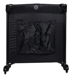 Ding Deluxe Black Campingbedje Incl. Bodemverhoger -babybenodigdheden mamaloes ding deluxe black campingbedje incl. bodemverhoger 4