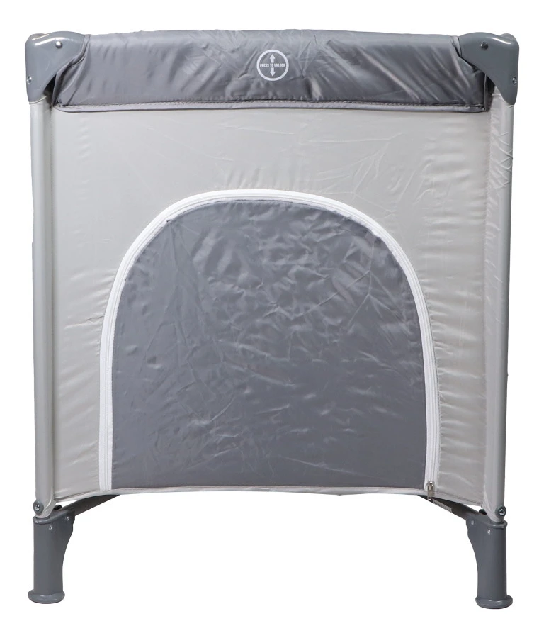 Ding Deluxe Grey Campingbedje incl. Bodemverhoger Ding Deluxe Grey Campingbedje Incl. Bodemverhoger -babybenodigdheden
