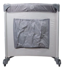 Ding Deluxe Grey Campingbedje Incl. Bodemverhoger 5 Ding Deluxe Grey Campingbedje Incl. Bodemverhoger -babybenodigdheden mamaloes ding deluxe grey campingbedje incl. bodemverhoger 4