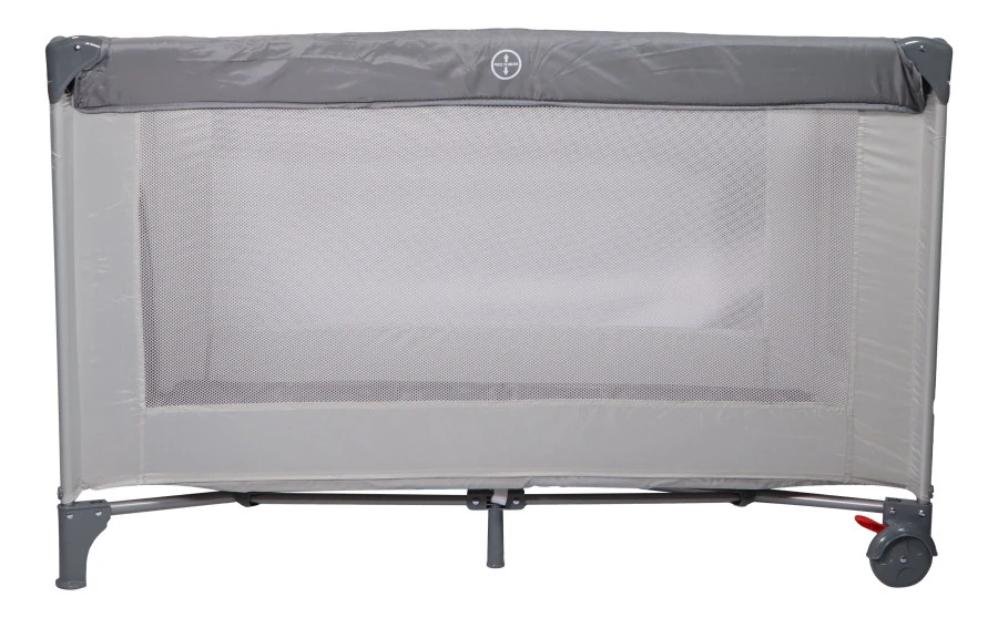 Ding Deluxe Grey Campingbedje incl. Bodemverhoger Ding Deluxe Grey Campingbedje Incl. Bodemverhoger -babybenodigdheden