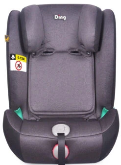 Ding York Grey Leather I-Size Autostoel 9-36 Kg K63 -babybenodigdheden mamaloes ding york black i size autostoel 9 36 kg k63 3 1