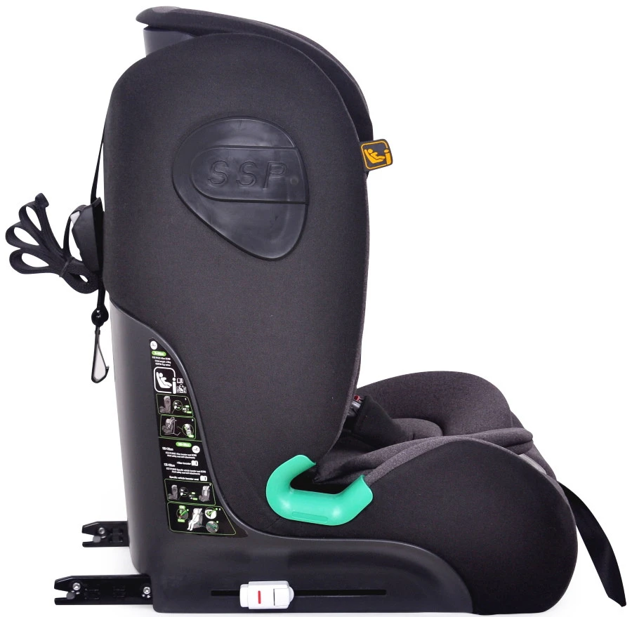 Ding York Grey i-Size Autostoel 9-36 kg K63 Ding York Grey I-Size Autostoel 9-36 Kg K63 -babybenodigdheden mamaloes ding york black i size autostoel 9 36 kg k63 8 4