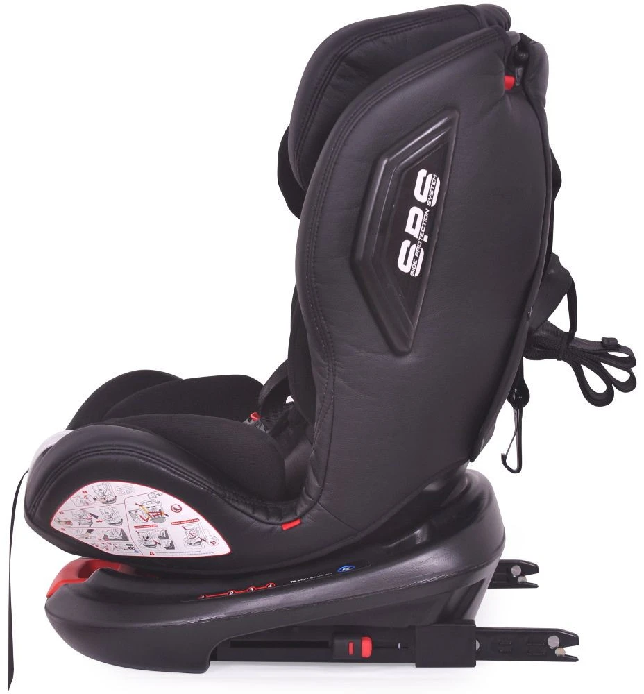 Ding Zeno 360° SPS Zwart LTD Autostoel 0-36kg CS008-1 -babybenodigdheden mamaloes ding zeno 360 sps zwart ldt autostoel 0 36kg cs008