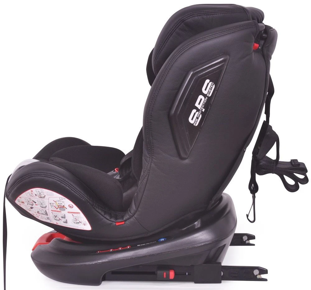 Ding Zeno 360° SPS Zwart LTD Autostoel 0-36kg CS008-1 -babybenodigdheden mamaloes ding zeno 360 sps zwart ldt autostoel 0 36kg cs008
