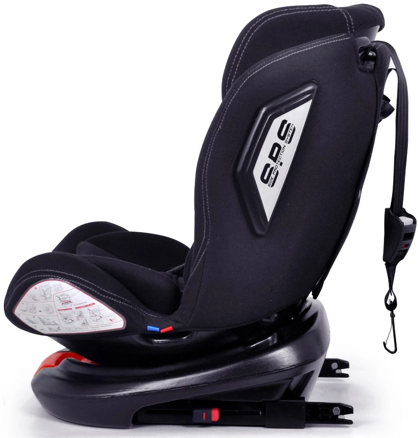 Ding Zeno 360° SPS Zwart Autostoel 0-36kg CS008 Ding Zeno 360° SPS Zwart Autostoel 0-36kg CS008 -babybenodigdheden mamaloes ding zeno 360 zwart autostoel 0 36kg cs008 4