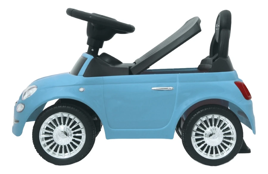 Eco Toys Fiat 500 Blauw Loopauto HZ8620 Eco Toys Fiat 500 Blauw Loopauto HZ8620 -babybenodigdheden mamaloes eco toys fiat 500 blauw loopauto hz8620 3