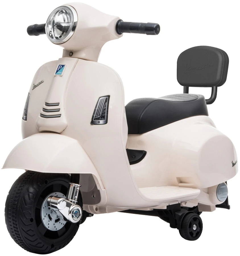 Eco Toys White Elektrische Vespa Scooter H1 Eco Toys White Elektrische Vespa Scooter H1 -babybenodigdheden mamaloes eco toys white elektrische vespa scooter h1