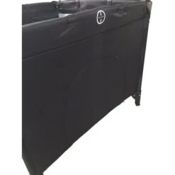 Ding Deluxe Black Inklapbare Box Incl. Bodemverhoger -babybenodigdheden mamaloes inklapbare box deluxe zwart 03 4