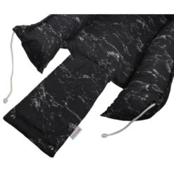 MamaLoes Marmer Zwart Babynest -babybenodigdheden mamaloes marmer zwart babynest 4 1