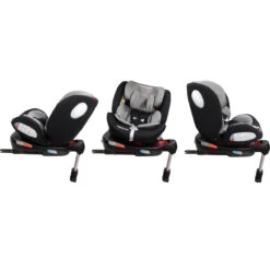 MamaLoes Max Grijs/Zwart 360° Isofix Autostoel 0-36kg ML050214 7 MamaLoes Max Grijs/Zwart 360° Isofix Autostoel 0-36kg ML050214 -babybenodigdheden mamaloes max grijs zwart 360 isofix autostoel 0 36kg ml050214 2 1