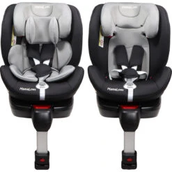 MamaLoes Max Grijs/Zwart 360° Isofix Autostoel 0-36kg ML050214 4 MamaLoes Max Grijs/Zwart 360° Isofix Autostoel 0-36kg ML050214 -babybenodigdheden mamaloes max grijs zwart 360 isofix autostoel 0 36kg ml050214 5 1