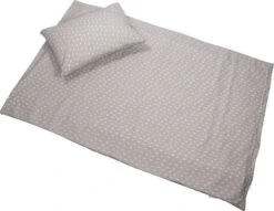 MamaLoes Paint Stone Grey 100x140cm Dekbedovertrek ML4041 -babybenodigdheden mamaloes paint stone grey 100x140cm dekbedovertrek ml4041 2 2