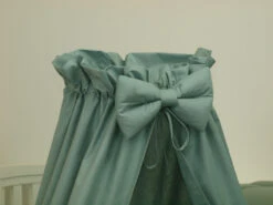 MamaLoes Pure Stonegreen Deluxe Wit Baby Wiegje 80635 -babybenodigdheden mamaloes pure stonegreen deluxe wit baby wiegje 80635 4