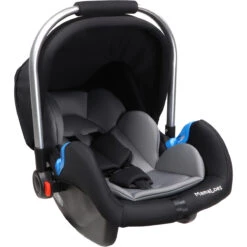 MamaLoes Sena Grijs/Zwart Autostoel 0-13kg ML050208 -babybenodigdheden mamaloes sena grijs zwart autostoel 0 13kg ml050208 2
