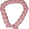 MamaLoes Soft Cotton Licht Roze 210 Cm Braided Bedbumper ML020506 2 MamaLoes Soft Cotton Licht Roze 210 Cm Braided Bedbumper ML020506 -babybenodigdheden mamaloes soft cotton licht roze 210 cm braided bedbumper ml020506