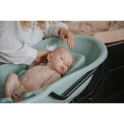 MamaLoes Grijs Badset Incl. Witte Badstandaard -babybenodigdheden mamaloes stone green badje ml050308 07 2