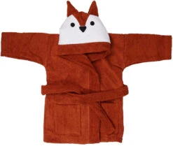 MamaLoes Vos 0-1 Jaar Badjas ML 5032 3 MamaLoes Vos 0-1 Jaar Badjas ML 5032 -babybenodigdheden mamaloes vos badjas ml