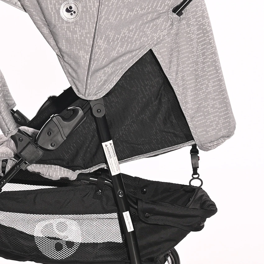 Lorelli Martina Cool Grey Wandelwagen 1002171-2386 Lorelli Martina Cool Grey Wandelwagen 1002171-2386 -babybenodigdheden martina adjustable backrest