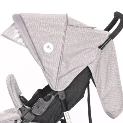 Lorelli Martina Cool Grey Wandelwagen 1002171-2386 7 Lorelli Martina Cool Grey Wandelwagen 1002171-2386 -babybenodigdheden martina adjustable canopy with sun shade