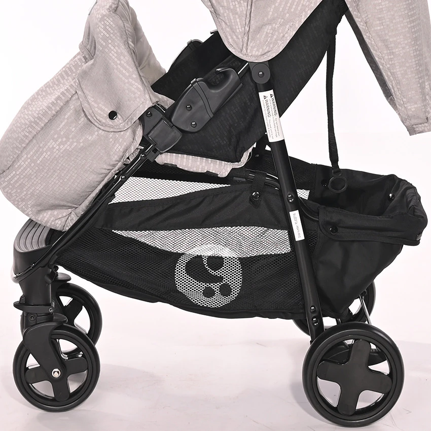 Lorelli Martina Cool Grey Wandelwagen 1002171-2386 Lorelli Martina Cool Grey Wandelwagen 1002171-2386 -babybenodigdheden martina shopping basket