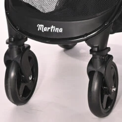 Lorelli Martina Cool Grey Wandelwagen 1002171-2386 14 Lorelli Martina Cool Grey Wandelwagen 1002171-2386 -babybenodigdheden martina swivelling front wheels
