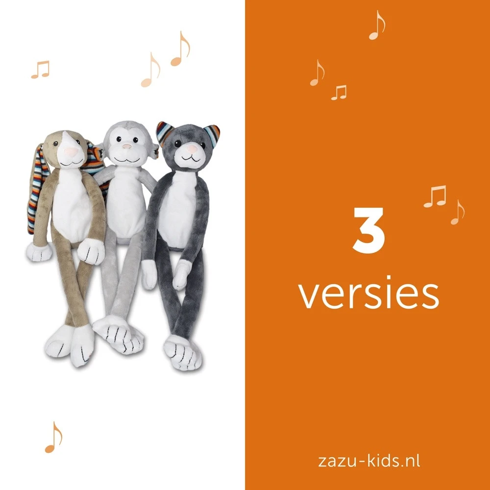 Zazu Max de Aap Muzikaal Nachtlampje ZA-MAX-01 Zazu Max De Aap Muzikaal Nachtlampje ZA-MAX-01 -babybenodigdheden max bo katie nl 3 styles lr