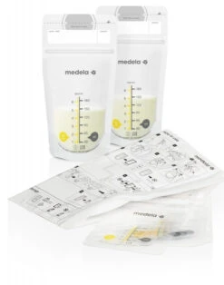 Medela 50 Stuks Moedermelk Bewaarzakjes 008.0410 -babybenodigdheden medela moedermelk bewaarzakjes 3