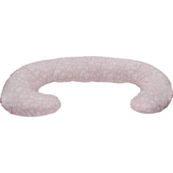 MamaLoes Botanical Animals Roze C-vorm Voedingskussen ML020409 -babybenodigdheden ml020409 03