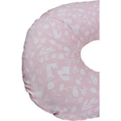 MamaLoes Botanical Animals Roze C-vorm Voedingskussen ML020409 -babybenodigdheden ml020409 04