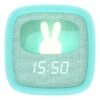 MOB Billy Turquoise Klok En Nachtlampje BILLY-BL-01 -babybenodigdheden mob billy turquiose klok en nachtlampje billy bl 01 1