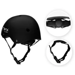 Momi Mimi Black 47-58 Cm Kinderhelm ROBI00019 -babybenodigdheden momi mimi black kinderhelm robi00019 6