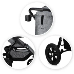 Momi Miya Grey Wandelwagen WOSP00032 -babybenodigdheden momi miya grey wandelwagen wosp00032 10