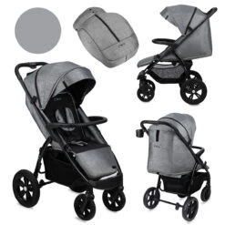 Momi Miya Grey Wandelwagen WOSP00032 -babybenodigdheden momi miya grey wandelwagen wosp00032 12