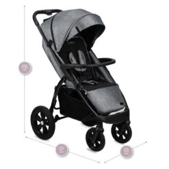 Momi Miya Grey Wandelwagen WOSP00032 -babybenodigdheden momi miya grey wandelwagen wosp00032 14