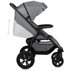 Momi Miya Grey Wandelwagen WOSP00032 -babybenodigdheden momi miya grey wandelwagen wosp00032 8