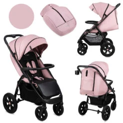 Momi Miya Pink Wandelwagen WOSP00031 13 Momi Miya Pink Wandelwagen WOSP00031 -babybenodigdheden momi miya pink wandelwagen wosp00031 12