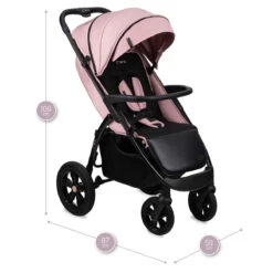 Momi Miya Pink Wandelwagen WOSP00031 15 Momi Miya Pink Wandelwagen WOSP00031 -babybenodigdheden momi miya pink wandelwagen wosp00031 14