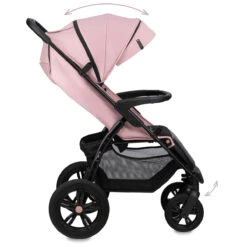 Momi Miya Pink Wandelwagen WOSP00031 8 Momi Miya Pink Wandelwagen WOSP00031 -babybenodigdheden momi miya pink wandelwagen wosp00031 7