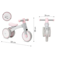 Momi Tedi Pink Mini Bike Loopfiets ROBI00036 -babybenodigdheden momi tedi pink mini bike loopfiets robi00036 6