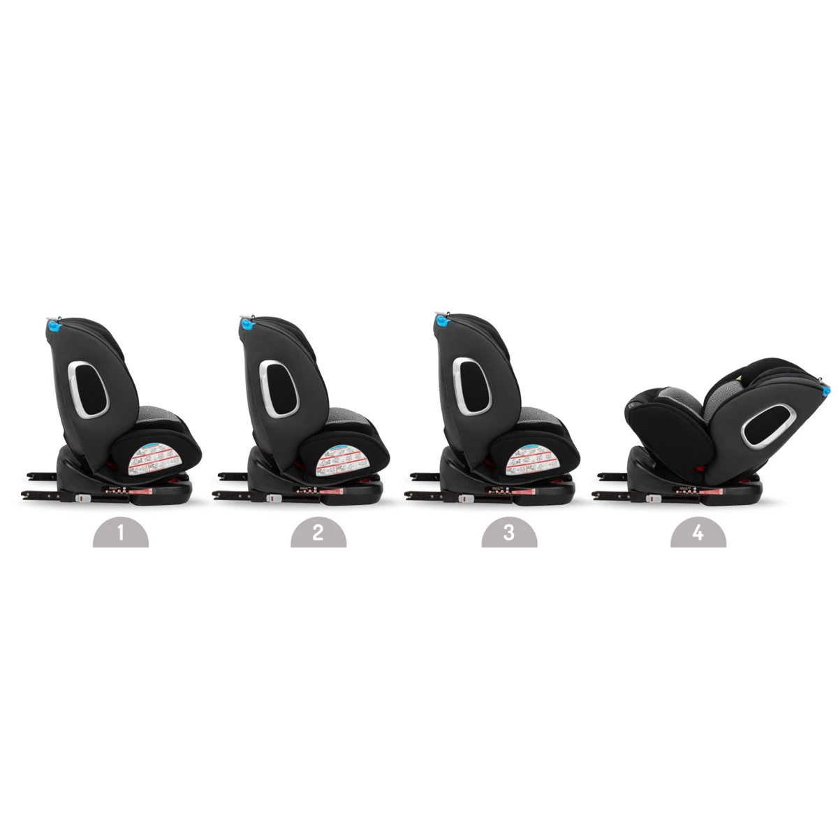 Momi Tordi Grijs Isofix 360° 0-36 Kg Autostoel FOSA00017 -babybenodigdheden momi tordi grijs isofix 360 0 36 kg autostoel fosa00017 5