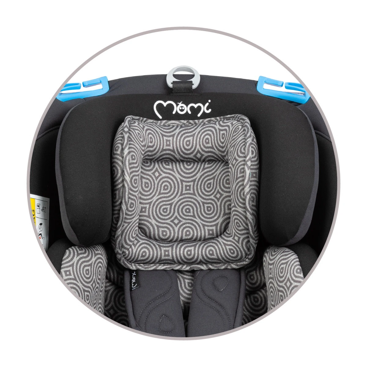 Momi Tordi Grijs Isofix 360° 0-36 Kg Autostoel FOSA00017 -babybenodigdheden momi tordi grijs isofix 360 0 36 kg autostoel fosa00017 8