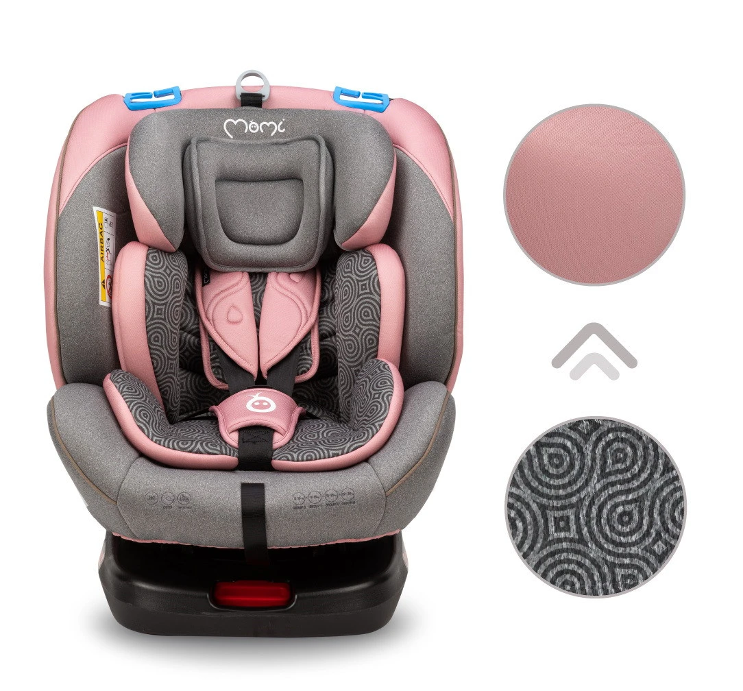 Momi Tordi Roze Isofix 360° 0-36 Kg Autostoel FOSA00018 -babybenodigdheden momi tordi roze isofix 360 0 36 kg autostoel fosa00018 11